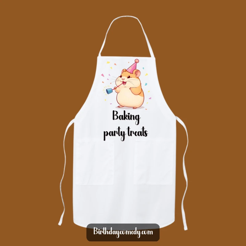 Funny Hamster Apron: Party Chef Design, Perfect Funny Gift for Cooks