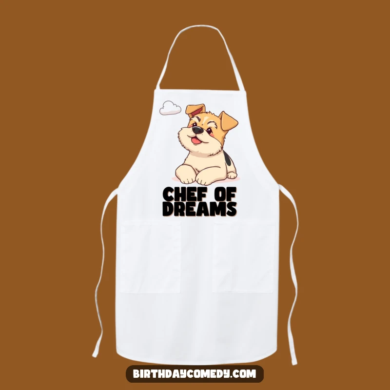 Funny Terrier Apron: Cook with Calmness and Canine Charm
