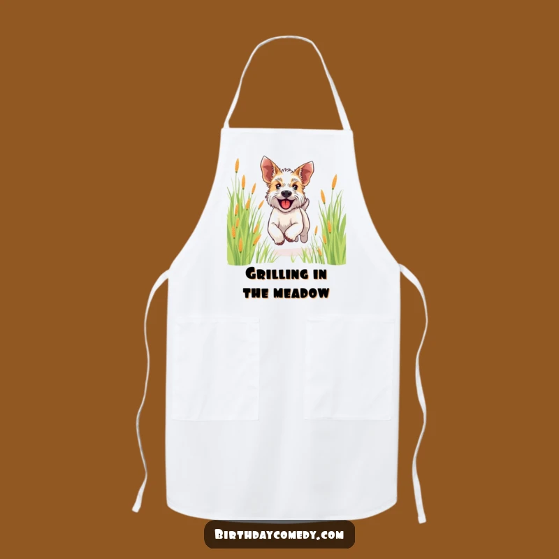 Funny Terrier Apron: Cook with Joy and Canine Spirit