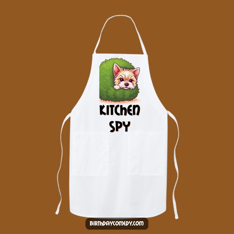 Funny Terrier Apron: Cook with Cuteness and Canine Charm