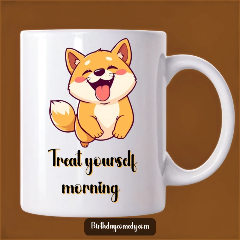 Funny Shiba Inu Virtual Treat Mug - Hilarious Dog Lover Gift