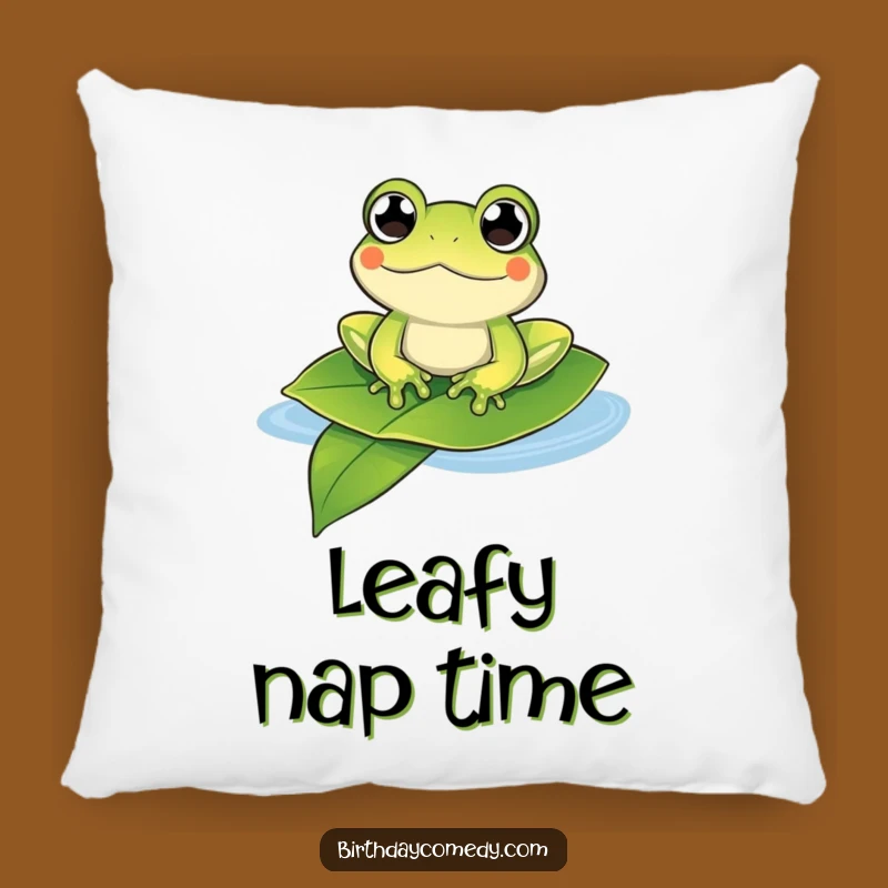 Funny Floating Frog Pillow: Plush Comfort and Happy Dreams Gift