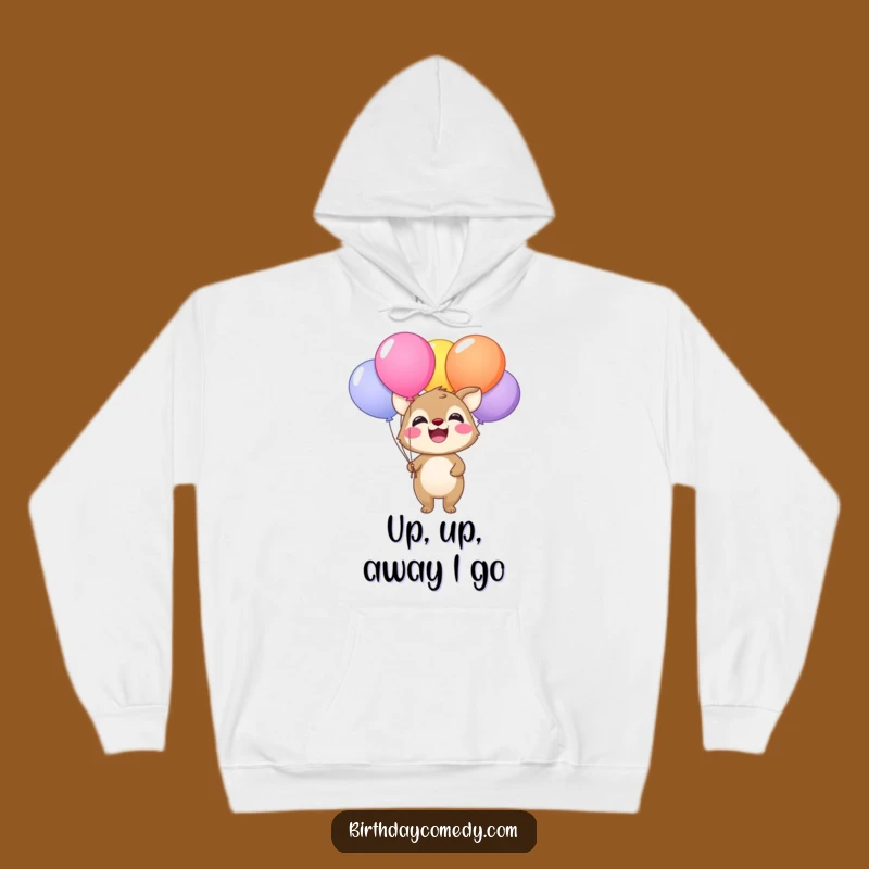 Funny Animal Balloon Hoodie - Cozy Comfort and Cheerful Vibes