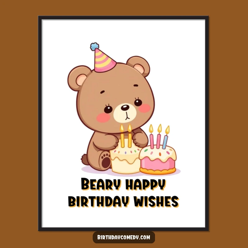 Free Printable Bear Wall Art: Funny Downloadable Decor for a Giggle-Filled Room