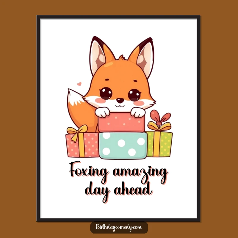 Free Printable Fox Wall Art: Cute & Funny Downloadable Decor for a Whimsical Space