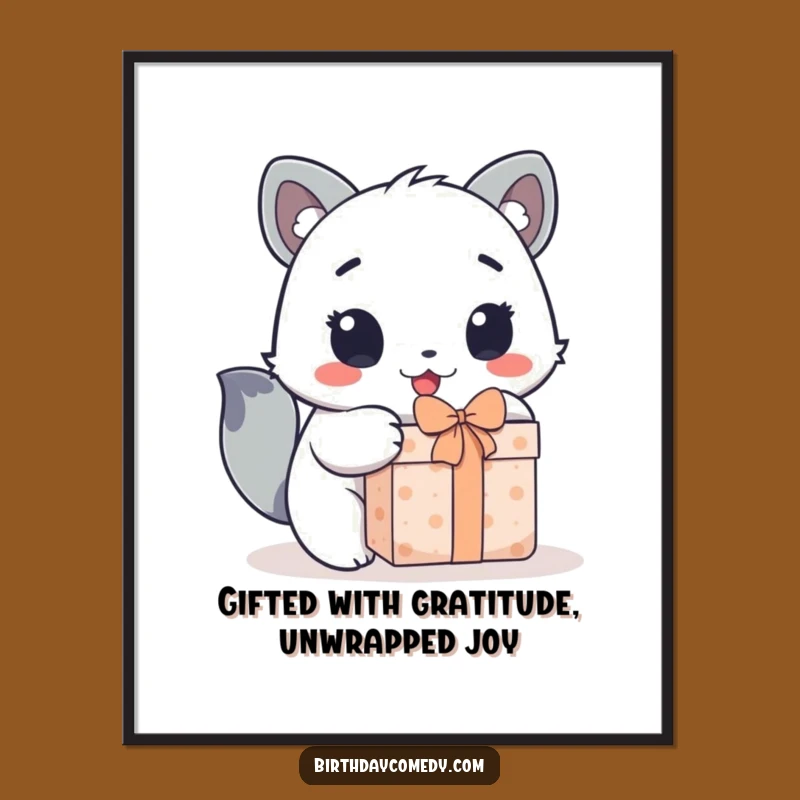 Free Printable Funny Wall Art: Excited Animal Gift, Hilarious Downloadable Decor