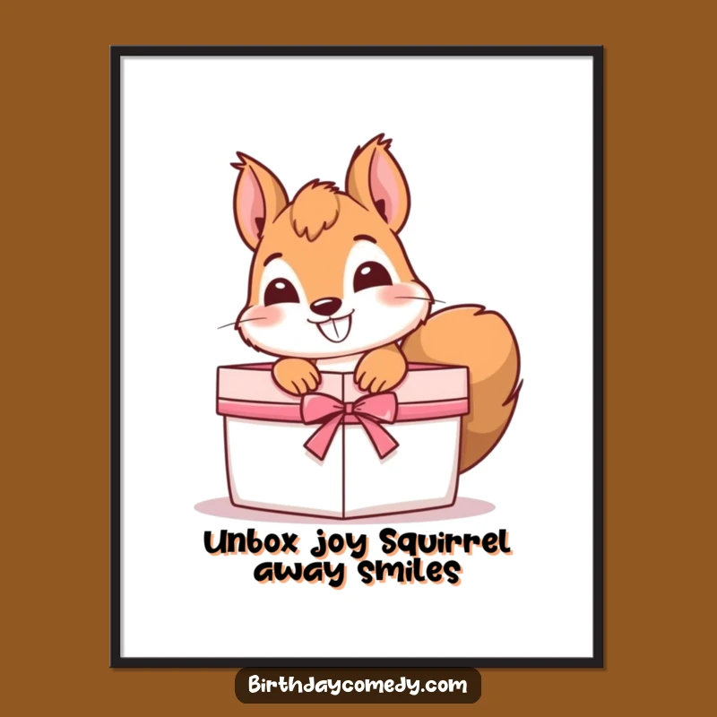 Free Printable Squirrel Art: Whimsical Downloadable Decor for Nature Lovers