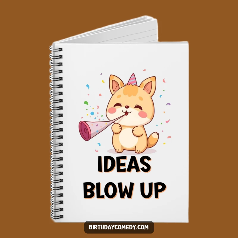 Funny Kawaii Party Animal Notebook: Hilarious Journal for Festive Ideas