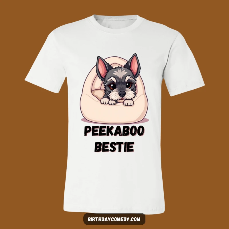Funny Schnauzer Puppy Alert T-Shirt: Wear Your Adorable Obsession
