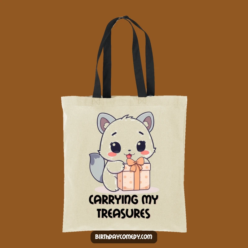 Funny Animal Gift Tote Bag - Carry Your Treasures with Excitement